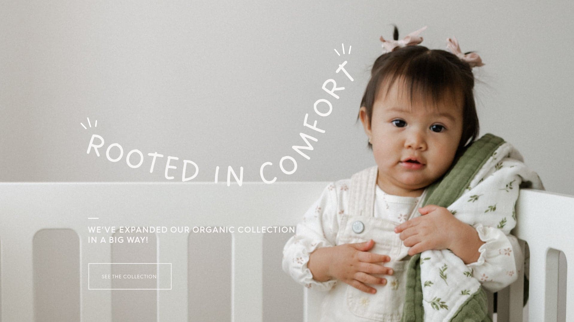 Organic muslin collection hero